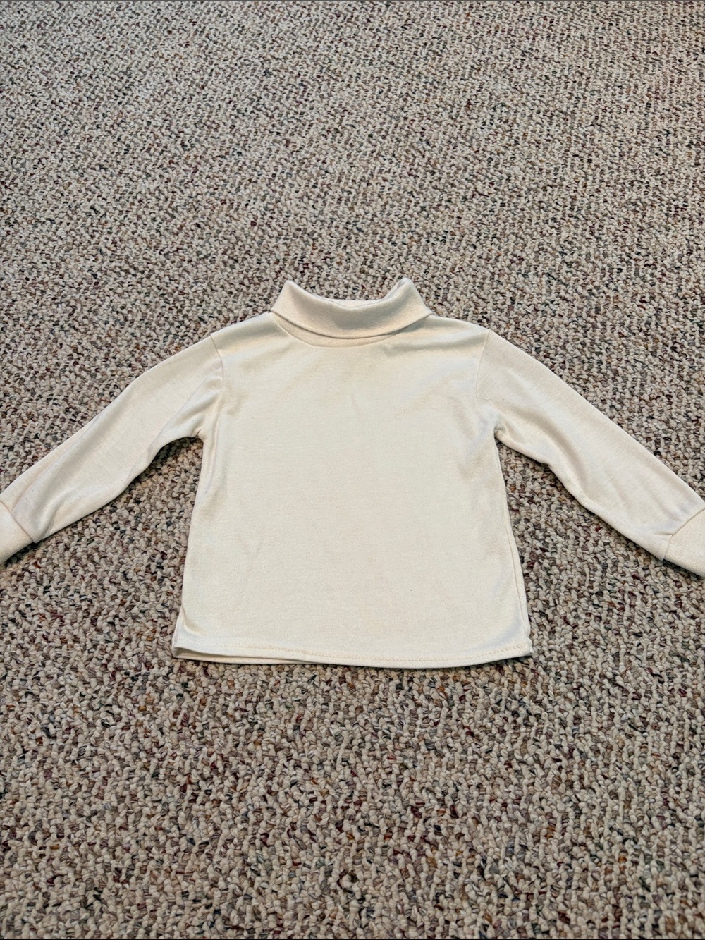 Garanimals Cream Mock Neck Long Sleeve Top. Vintage. Size 2T